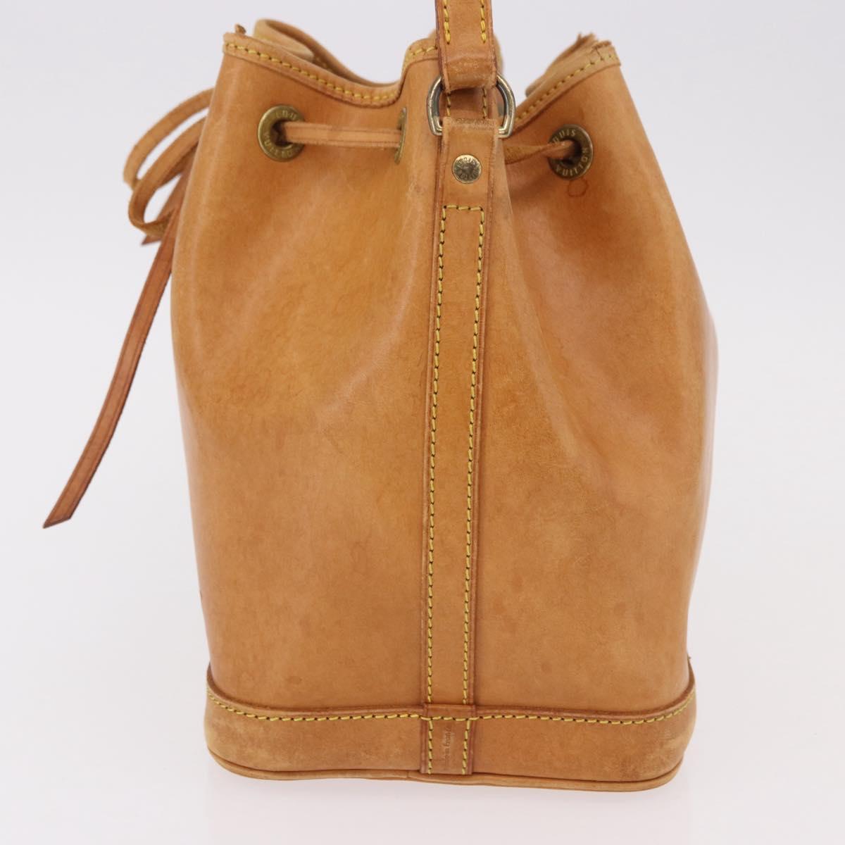 LOUIS VUITTON Nomad Mini Noe Hand Bag Leather Beige M43528 LV Auth 191261A