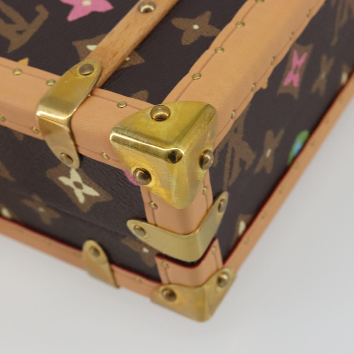 LOUIS VUITTON Monogram Handle Trunk Shoulder Bag 2way LV Auth 191264SM
