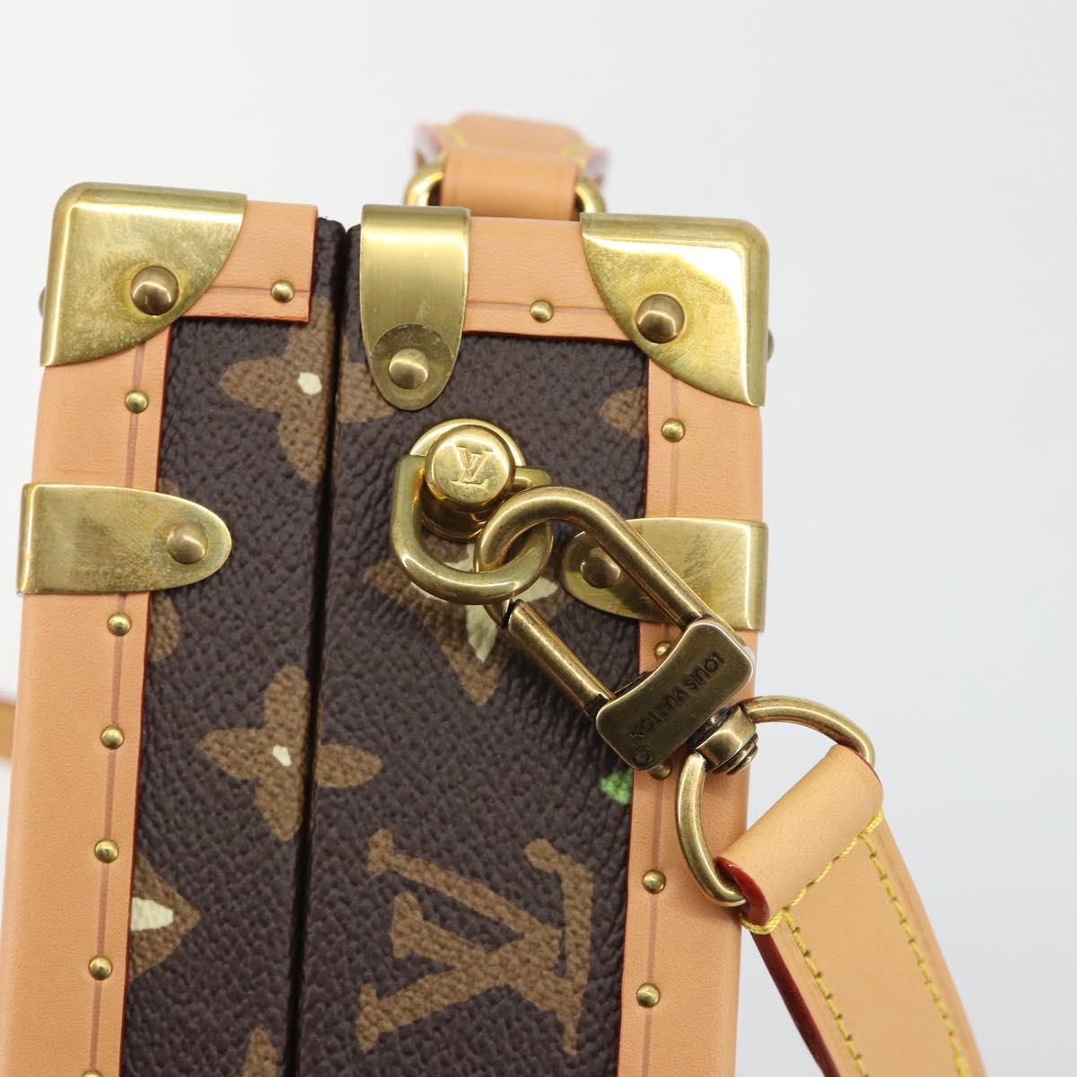 LOUIS VUITTON Monogram Handle Trunk Shoulder Bag 2way LV Auth 191264SM