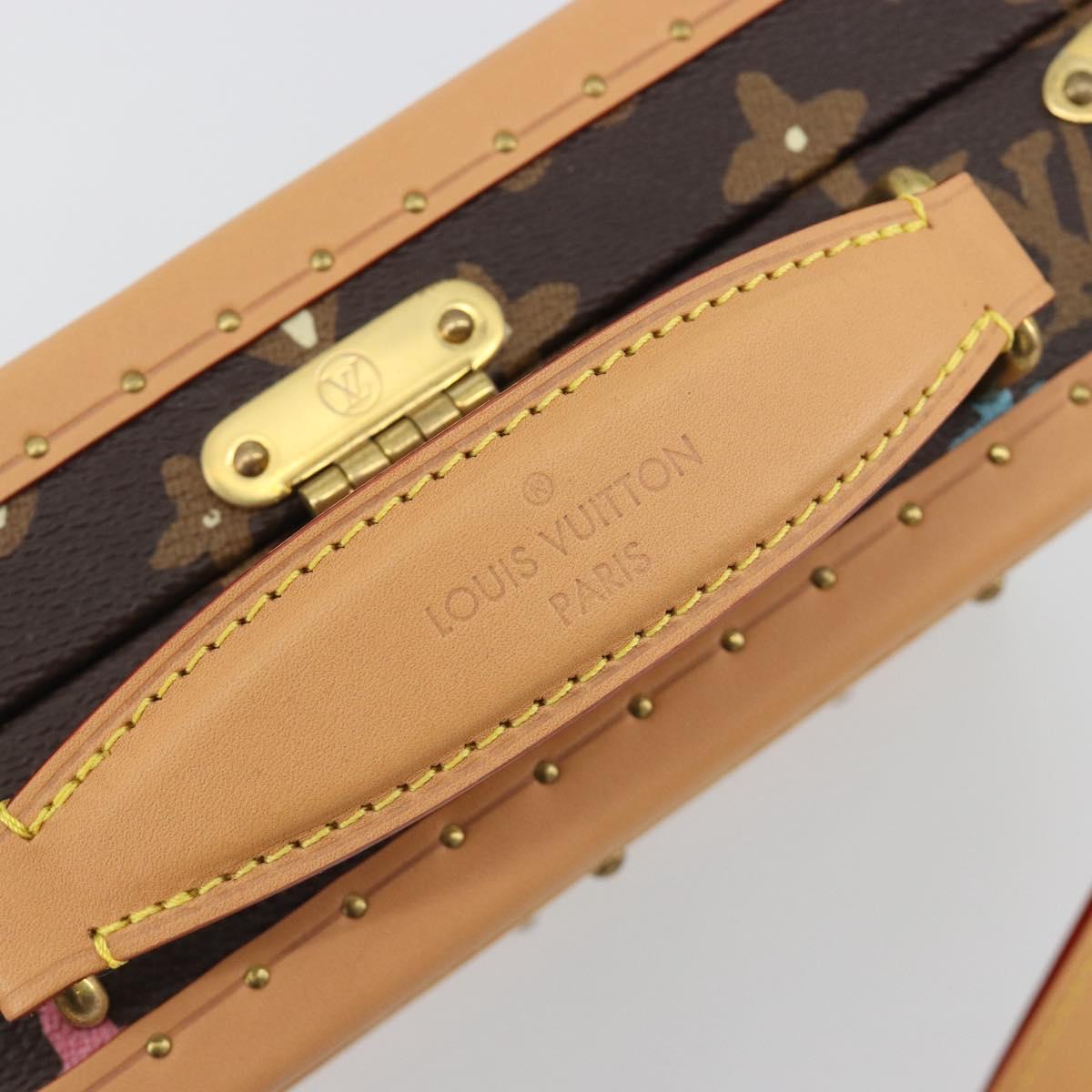 LOUIS VUITTON Monogram Handle Trunk Shoulder Bag 2way LV Auth 191264SM