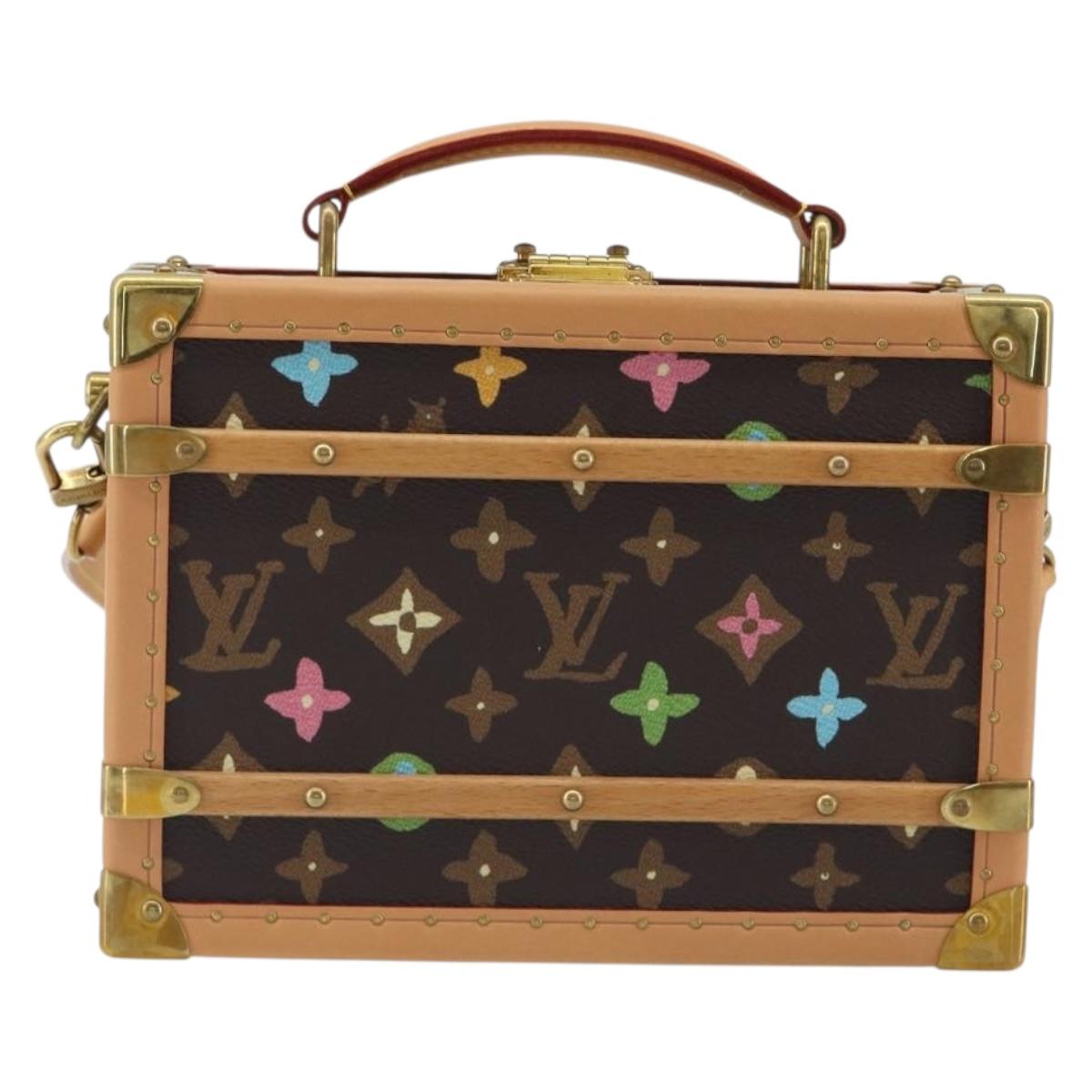 LOUIS VUITTON Monogram Handle Trunk Shoulder Bag 2way LV Auth 191264SM