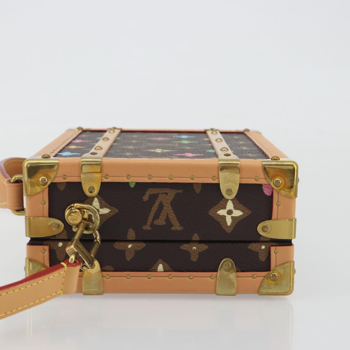 LOUIS VUITTON Monogram Handle Trunk Shoulder Bag 2way LV Auth 191264SM