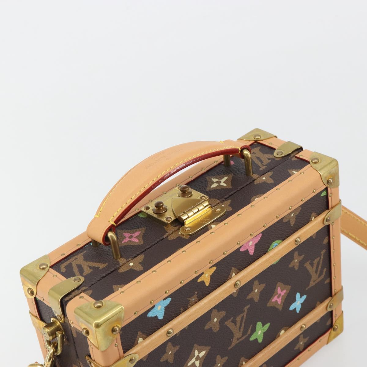 LOUIS VUITTON Monogram Handle Trunk Shoulder Bag 2way LV Auth 191264SM
