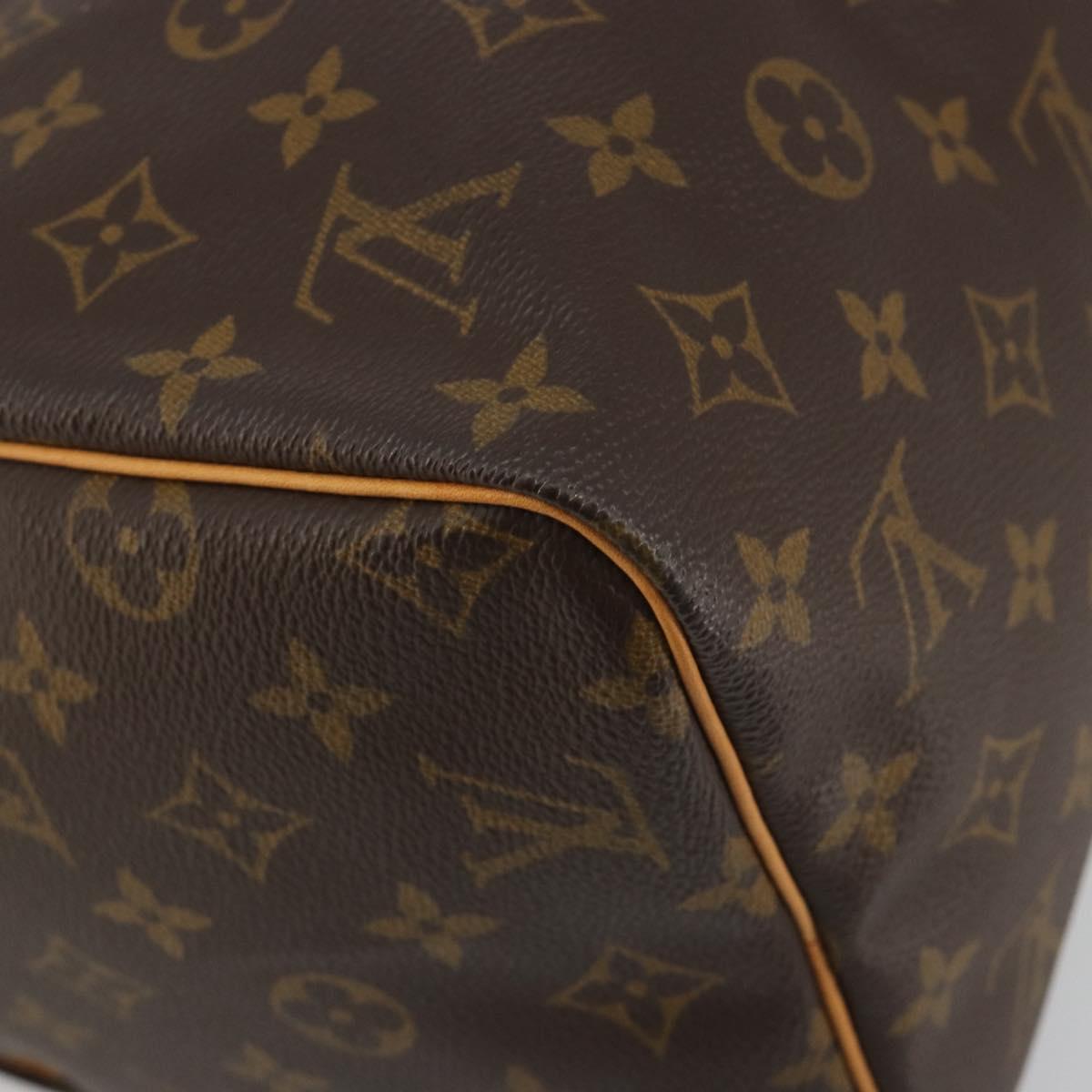 LOUIS VUITTON Monogram Speedy 30 Hand Bag M41526 LV Auth 191275SAV
