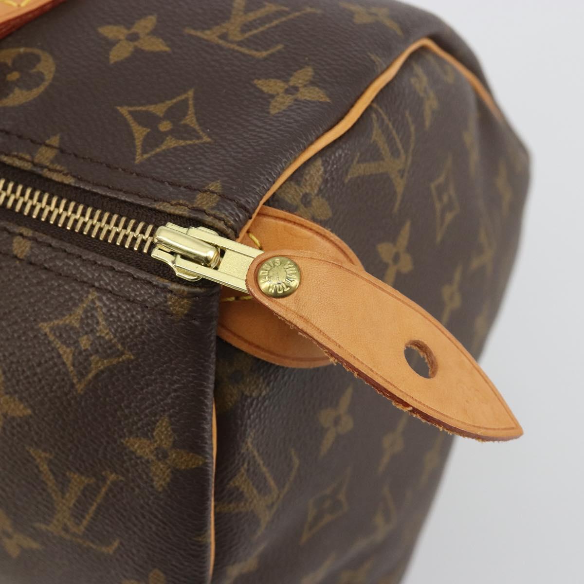 LOUIS VUITTON Monogram Speedy 30 Hand Bag M41526 LV Auth 191275SAV
