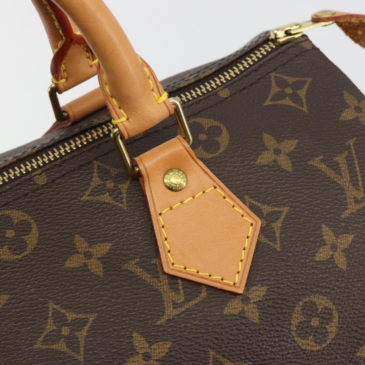 LOUIS VUITTON Monogram Speedy 30 Hand Bag M41526 LV Auth 191275SAV