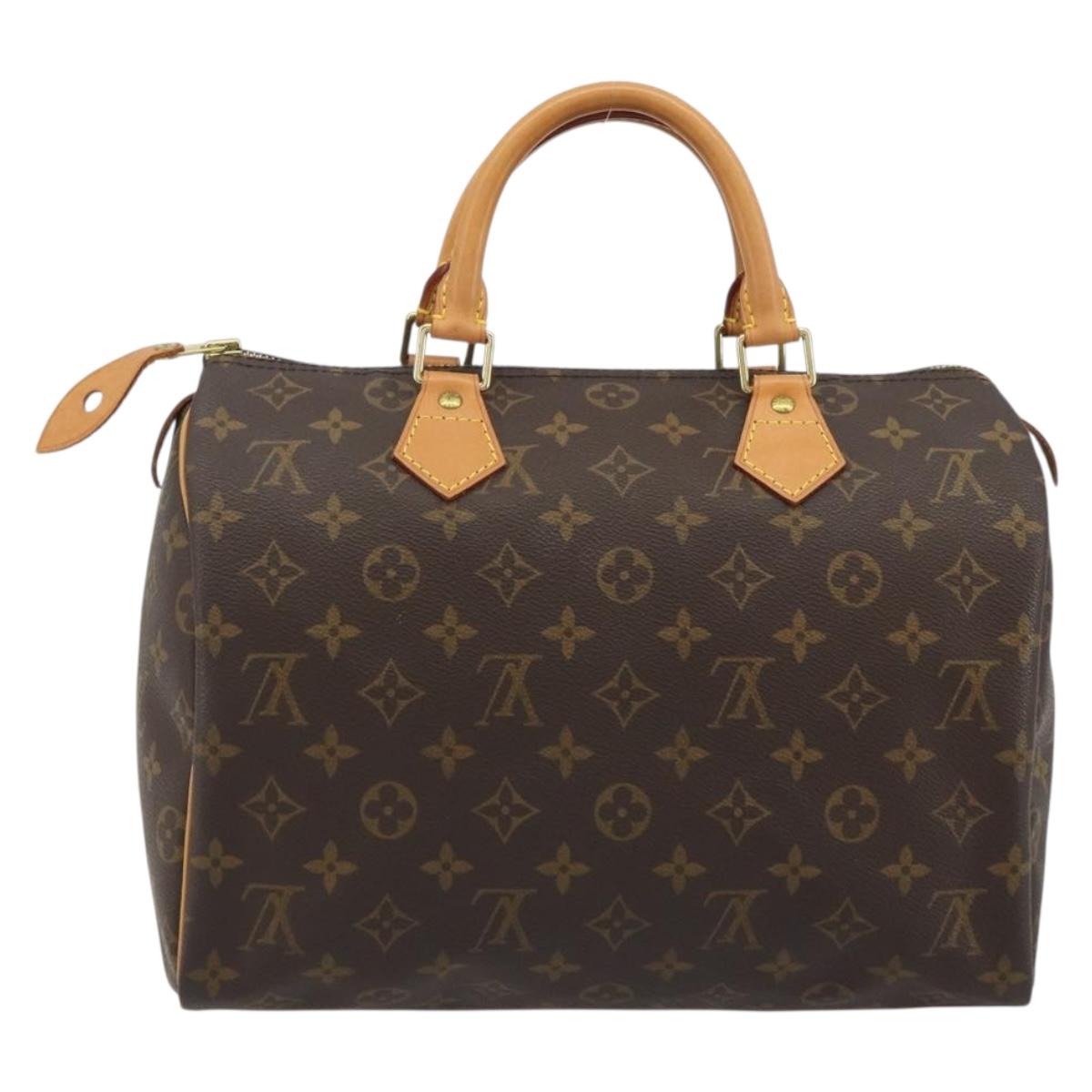 LOUIS VUITTON Monogram Speedy 30 Hand Bag M41526 LV Auth 191275SAV