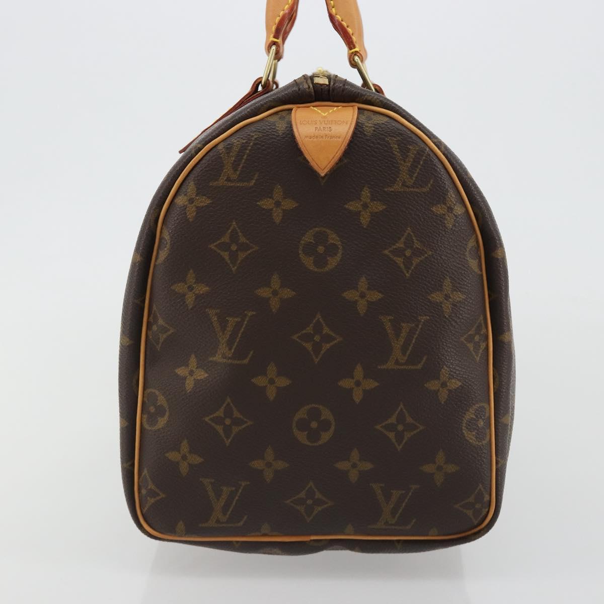 LOUIS VUITTON Monogram Speedy 30 Hand Bag M41526 LV Auth 191275SAV