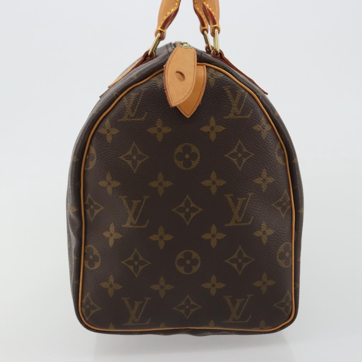LOUIS VUITTON Monogram Speedy 30 Hand Bag M41526 LV Auth 191275SAV