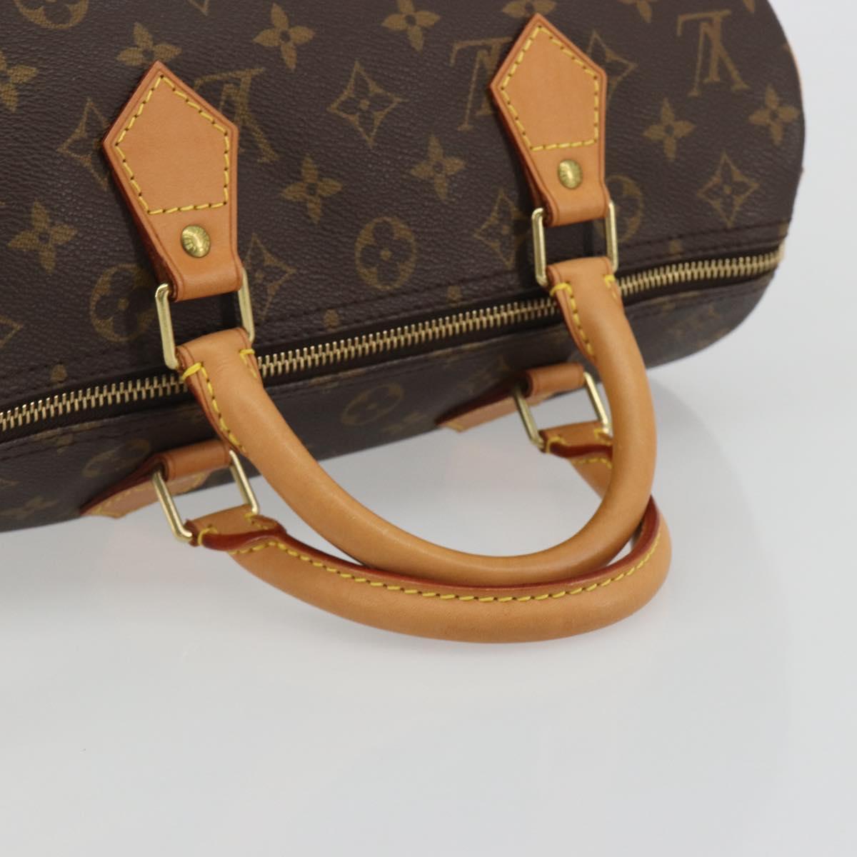 LOUIS VUITTON Monogram Speedy 30 Hand Bag M41526 LV Auth 191275SAV