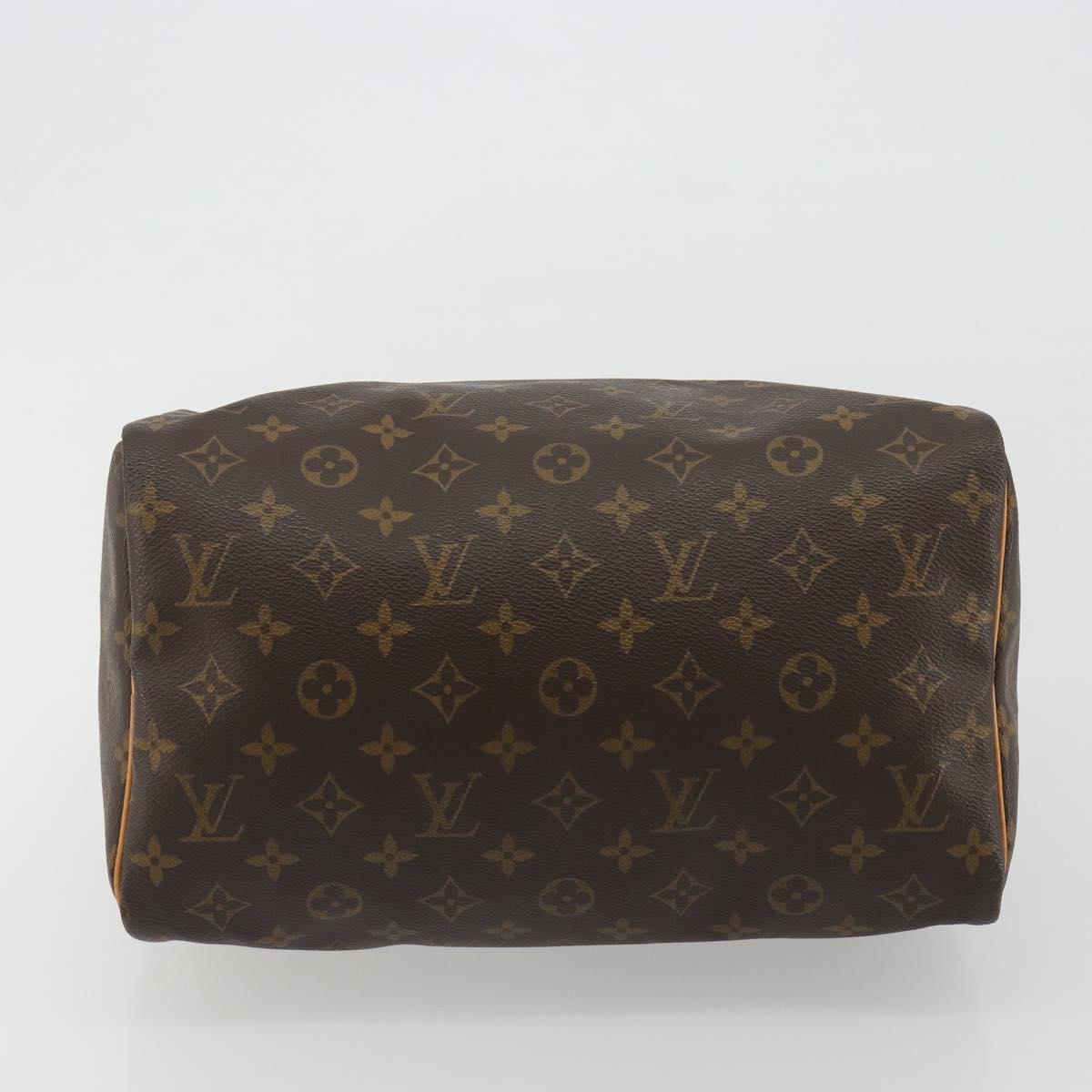 LOUIS VUITTON Monogram Speedy 30 Hand Bag M41526 LV Auth 191275SAV