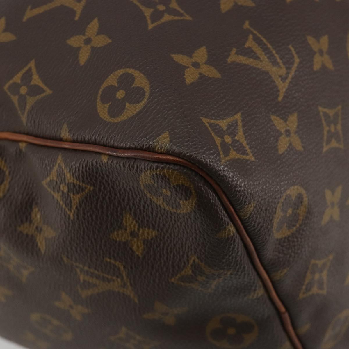 LOUIS VUITTON Monogram Speedy 35 Hand Bag M41524 LV Auth 191278