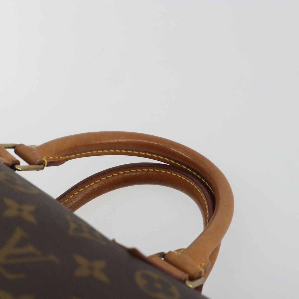 LOUIS VUITTON Monogram Speedy 35 Hand Bag M41524 LV Auth 191278