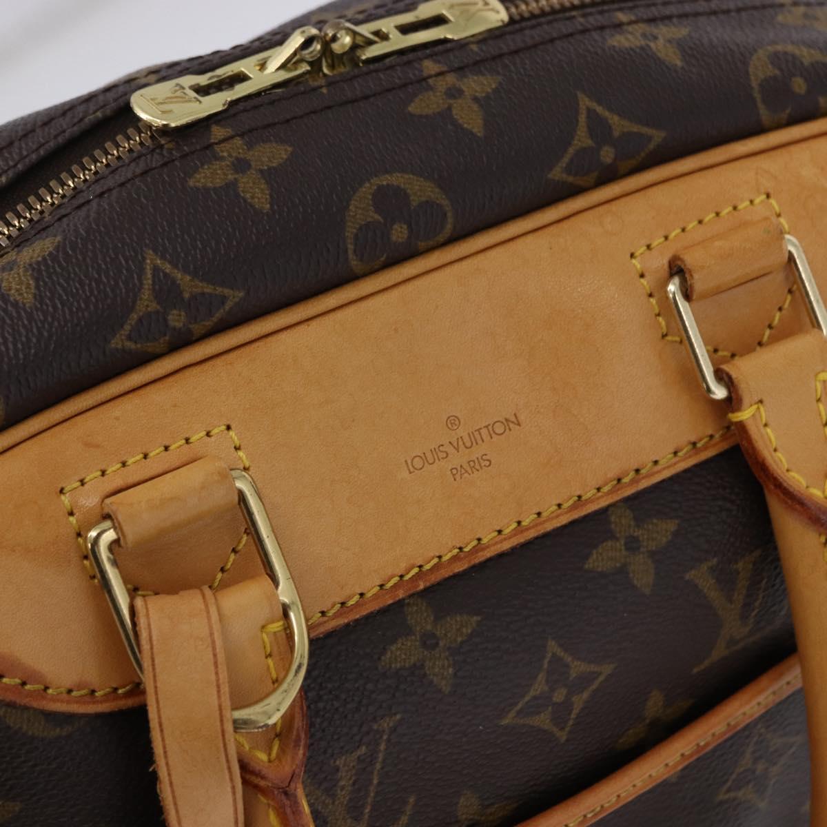 LOUIS VUITTON Monogram Deauville Hand Bag M47270 LV Auth 191279
