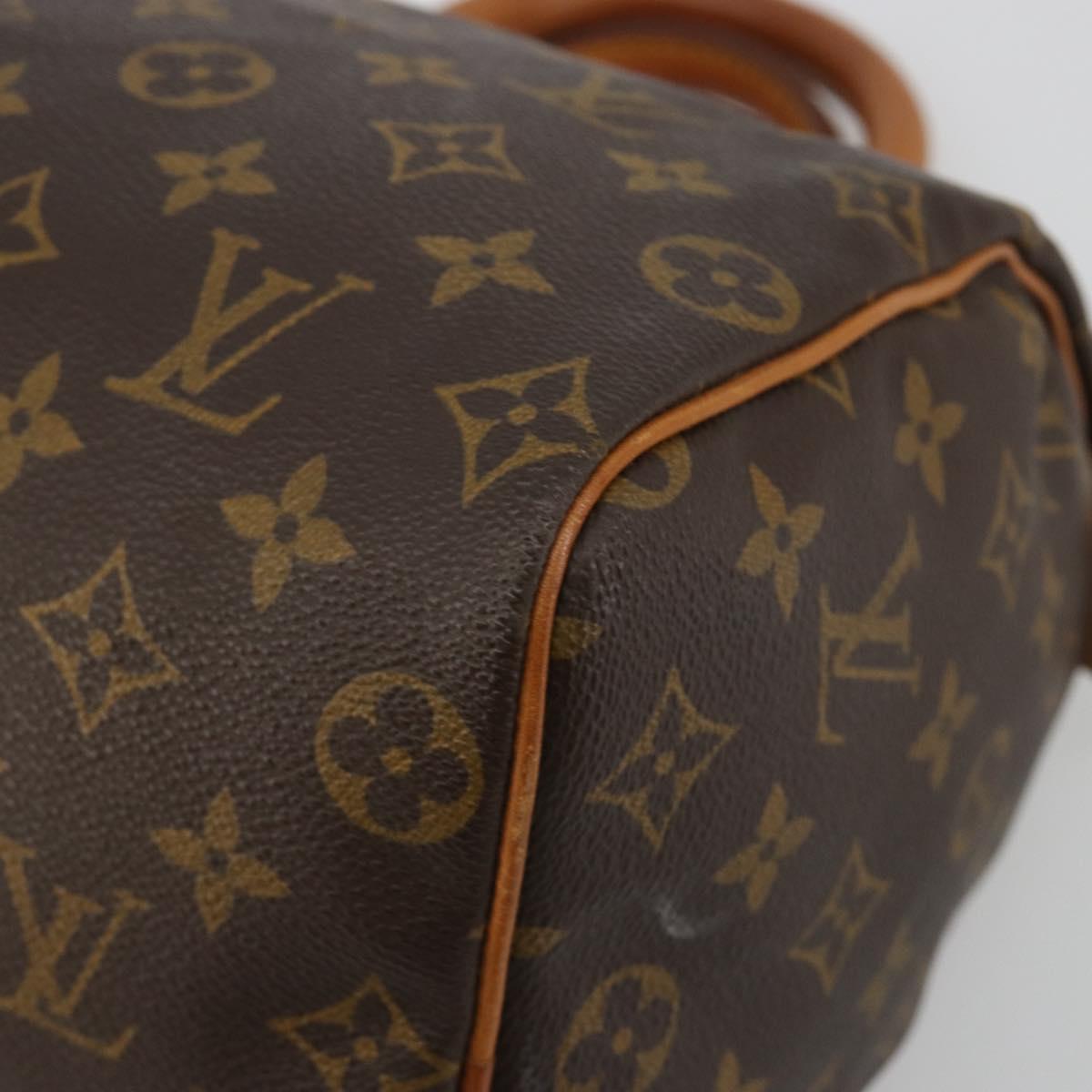 LOUIS VUITTON Monogram Speedy 25 Hand Bag M41528 LV Auth 191282