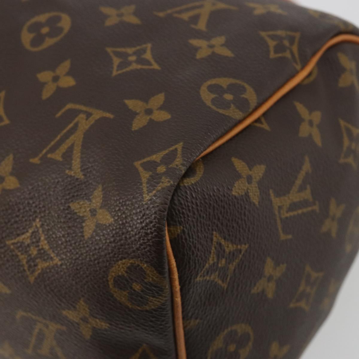 LOUIS VUITTON Monogram Speedy 25 Hand Bag M41528 LV Auth 191282