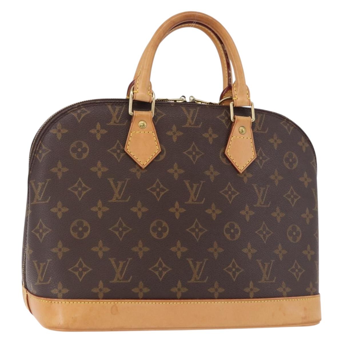 LOUIS VUITTON Monogram Alma Hand Bag M51130 LV Auth 191283A