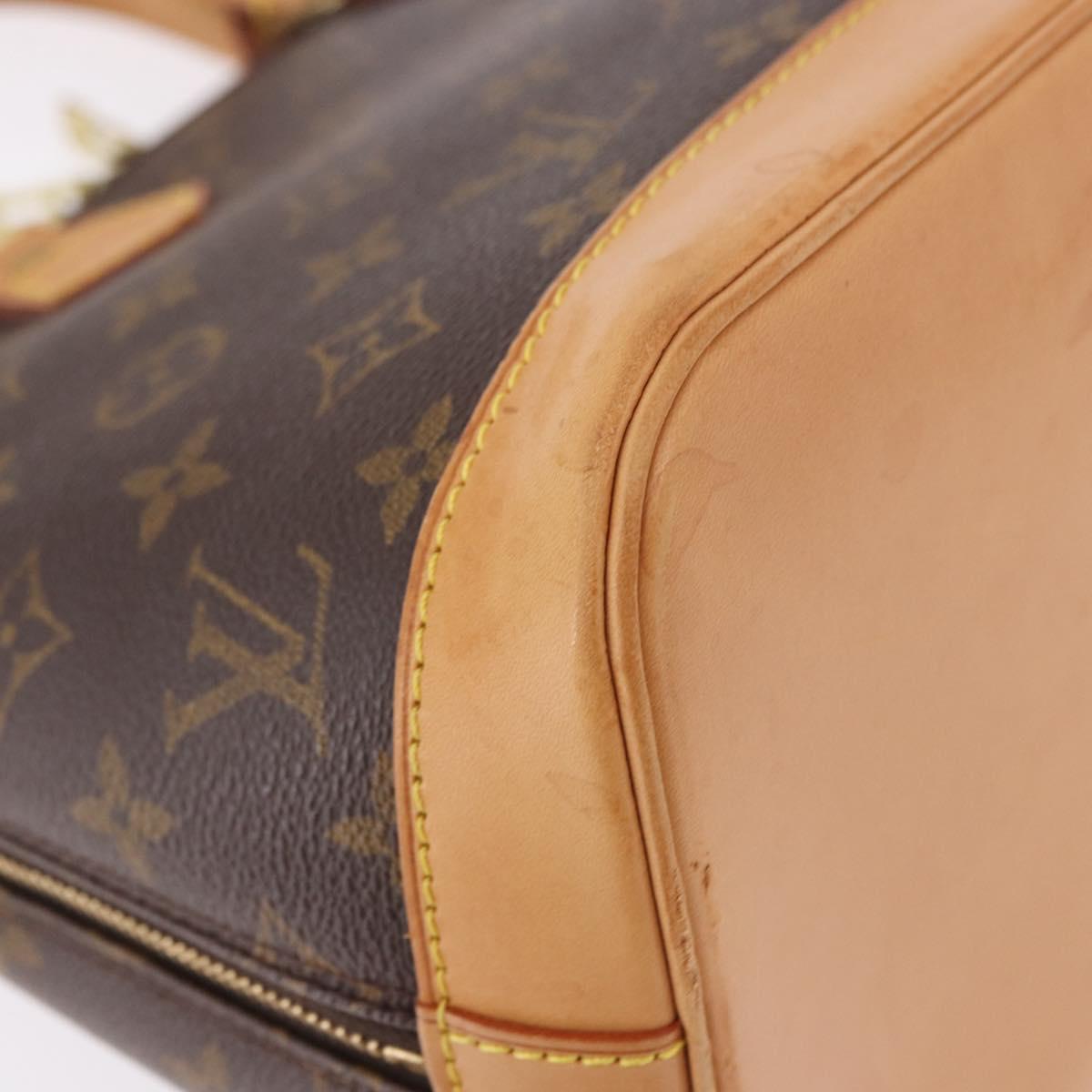 LOUIS VUITTON Monogram Alma Hand Bag M51130 LV Auth 191283A