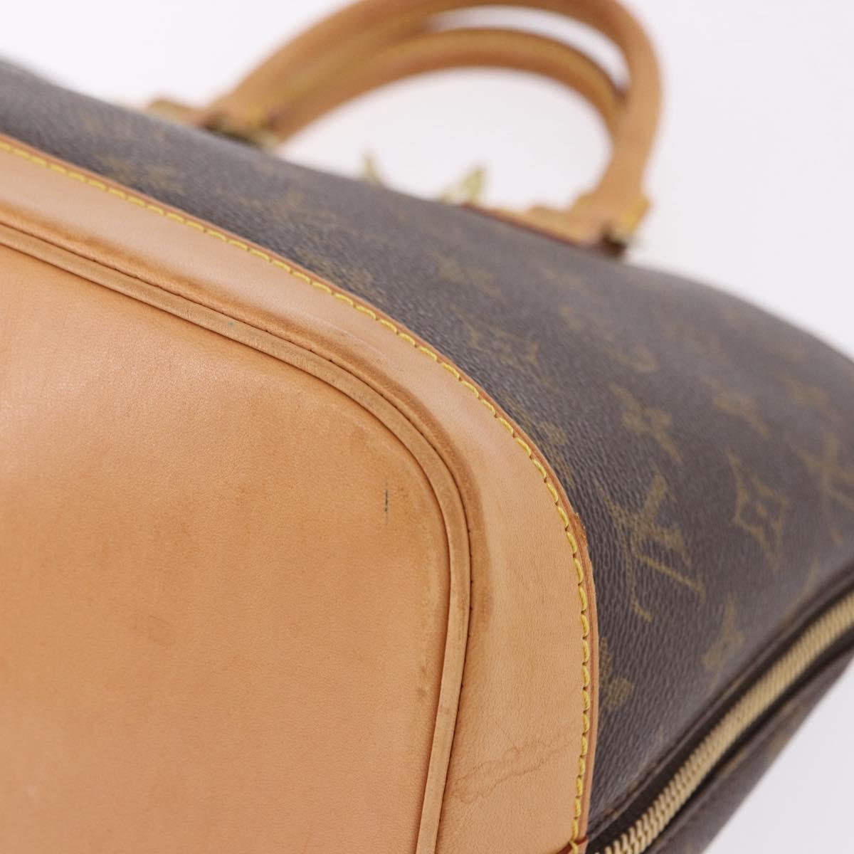 LOUIS VUITTON Monogram Alma Hand Bag M51130 LV Auth 191283A