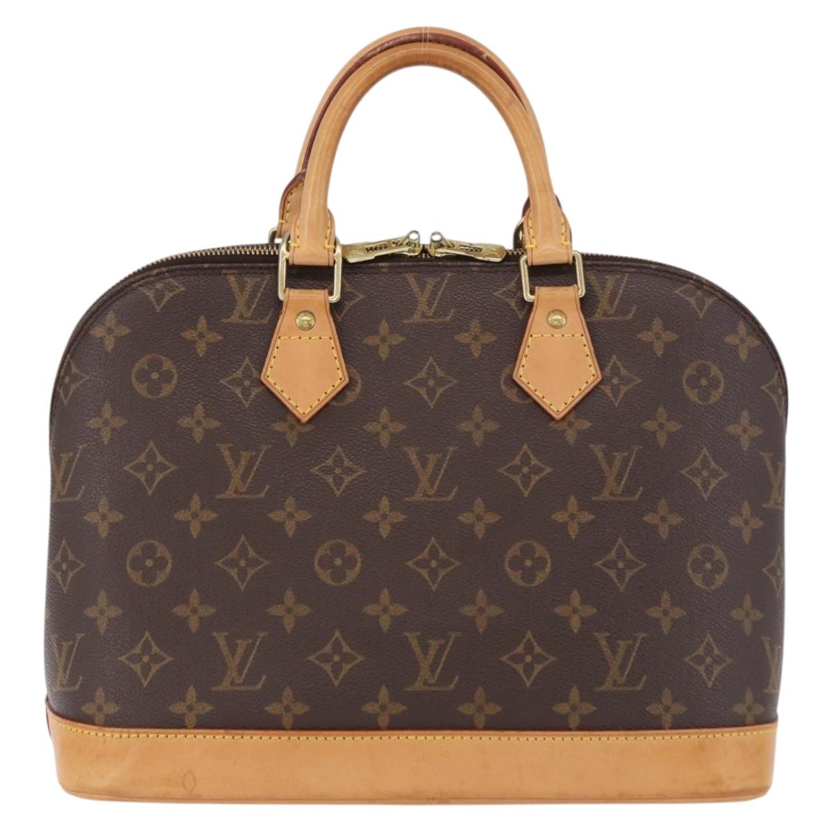 LOUIS VUITTON Monogram Alma Hand Bag M51130 LV Auth 191283A
