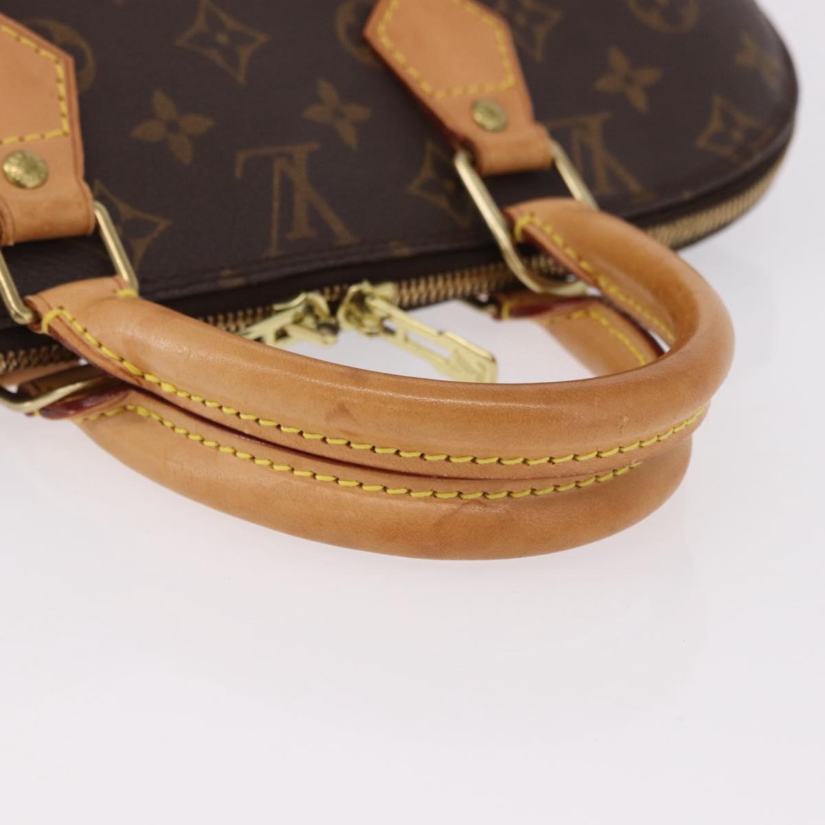 LOUIS VUITTON Monogram Alma Hand Bag M51130 LV Auth 191283A