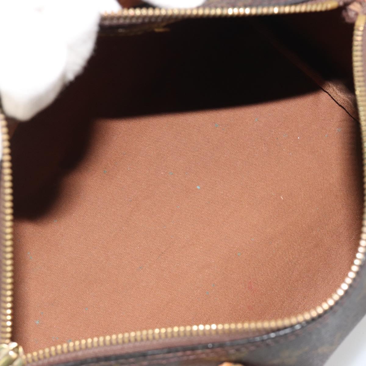 LOUIS VUITTON Monogram Speedy 25 Hand Bag M41528 LV Auth 191287
