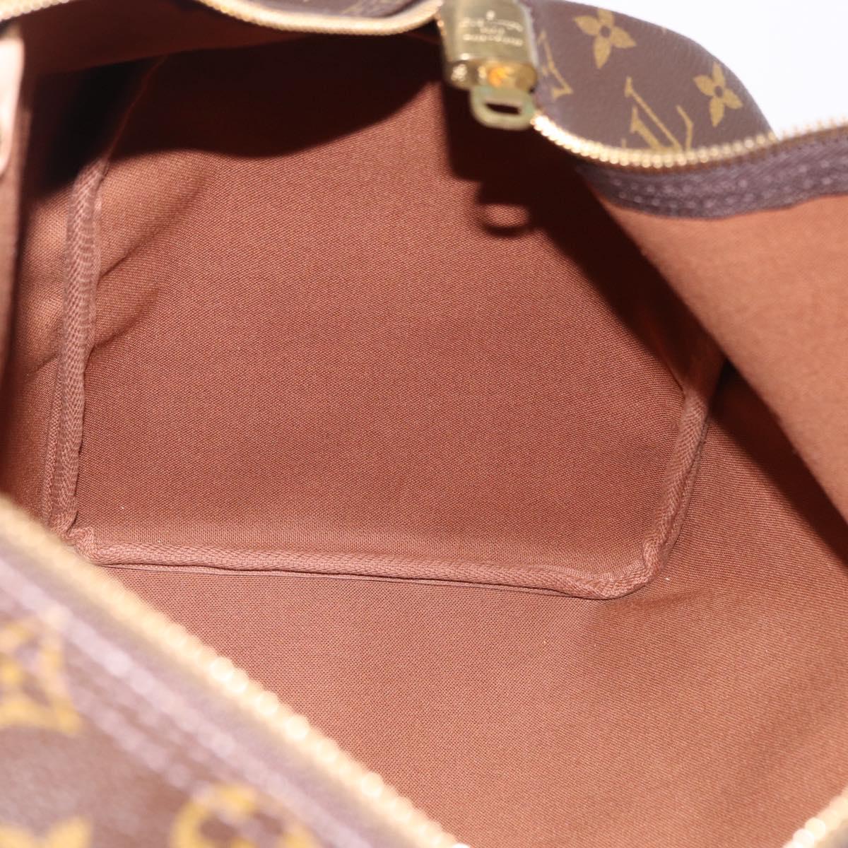LOUIS VUITTON Monogram Keepall 45 Boston Bag M41428 LV Auth 191288V