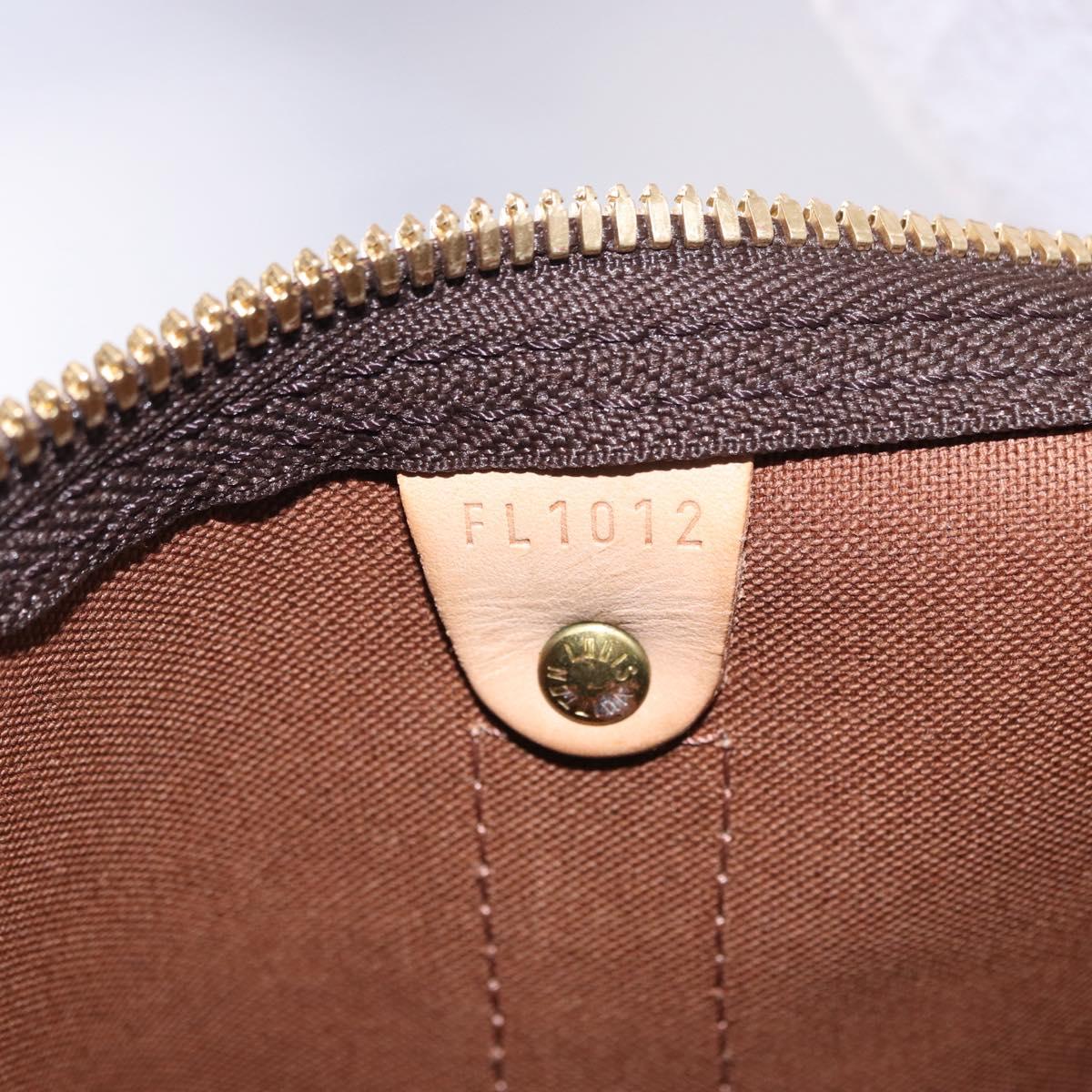 LOUIS VUITTON Monogram Keepall 45 Boston Bag M41428 LV Auth 191288V