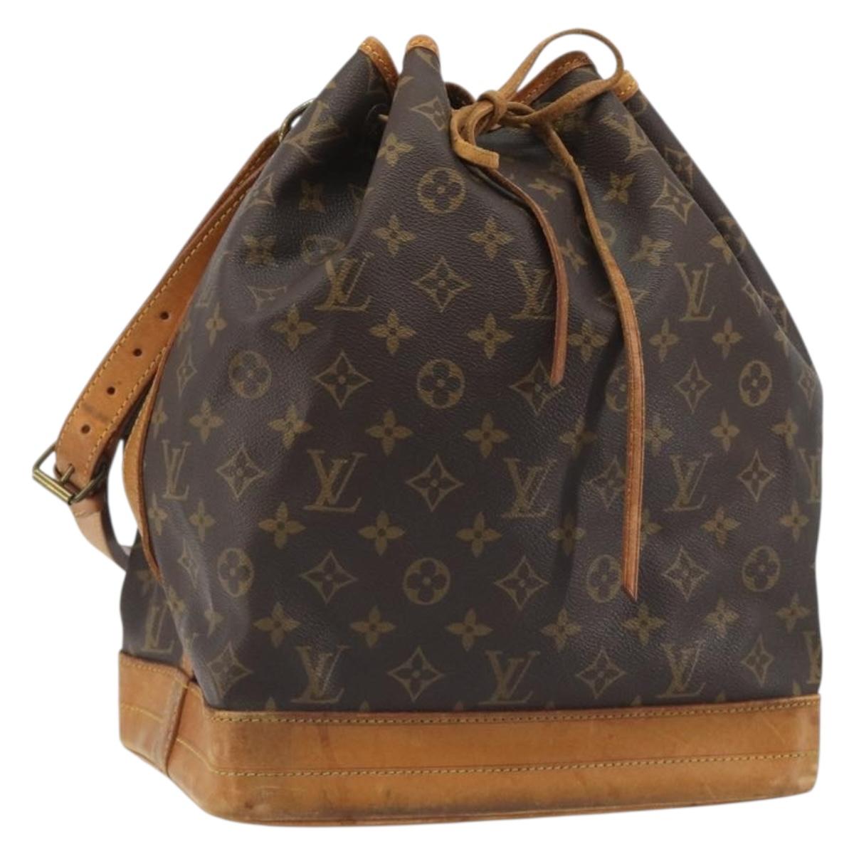 LOUIS VUITTON Monogram Noe Shoulder Bag M42224 LV Auth 191293