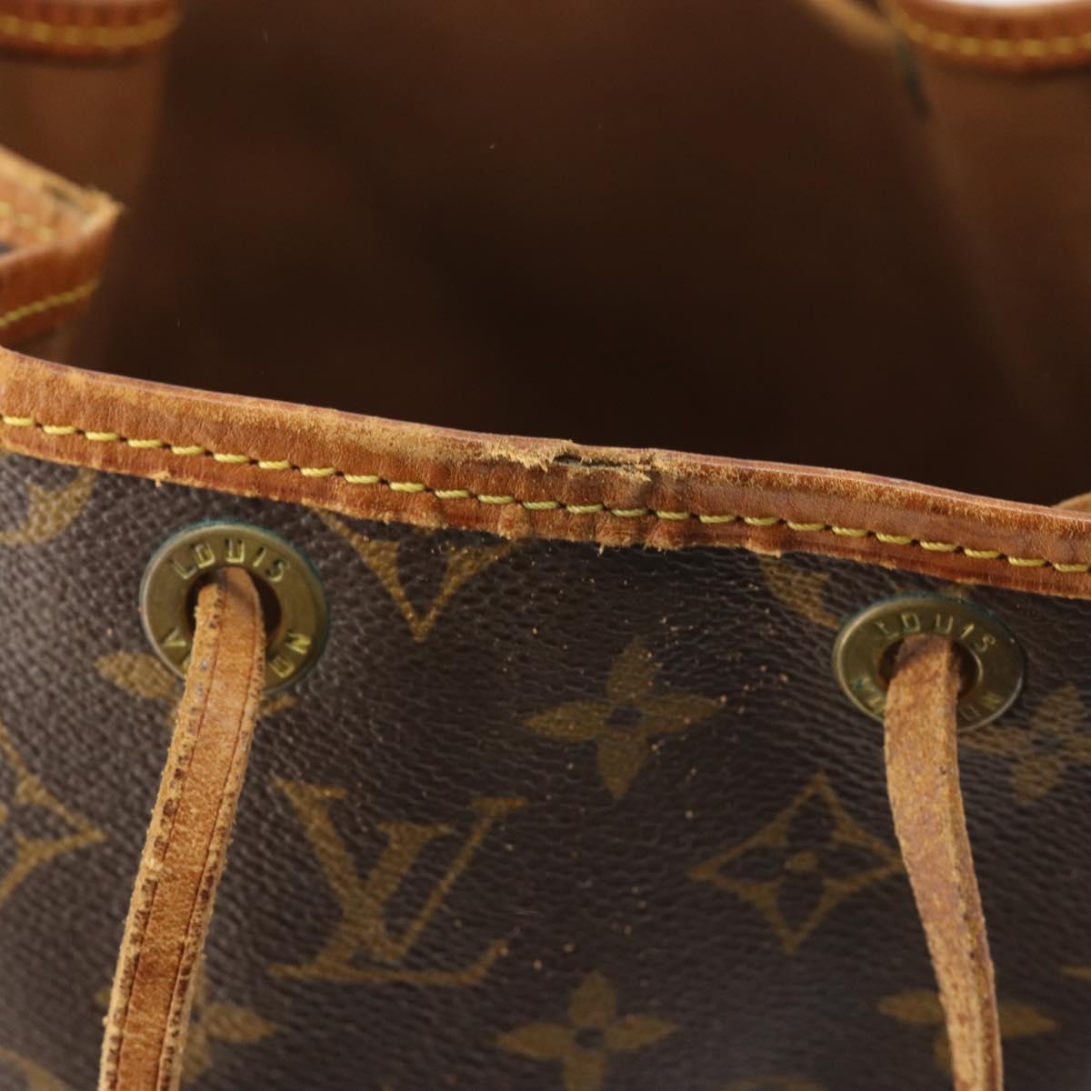 LOUIS VUITTON Monogram Noe Shoulder Bag M42224 LV Auth 191293