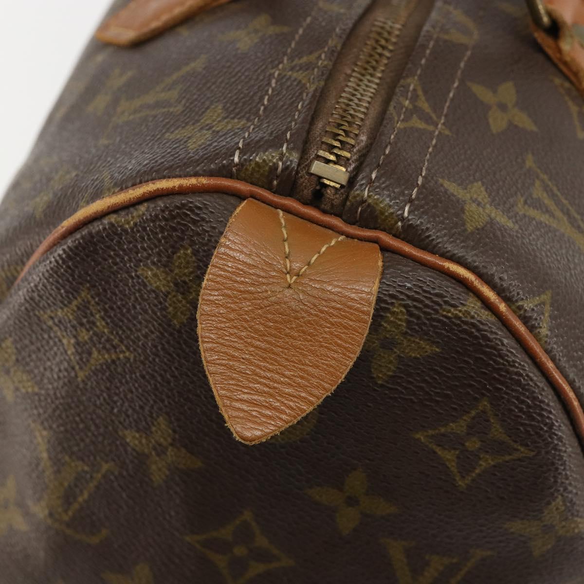 LOUIS VUITTON Monogram Speedy 30 Hand Bag M41526 LV Auth 191306