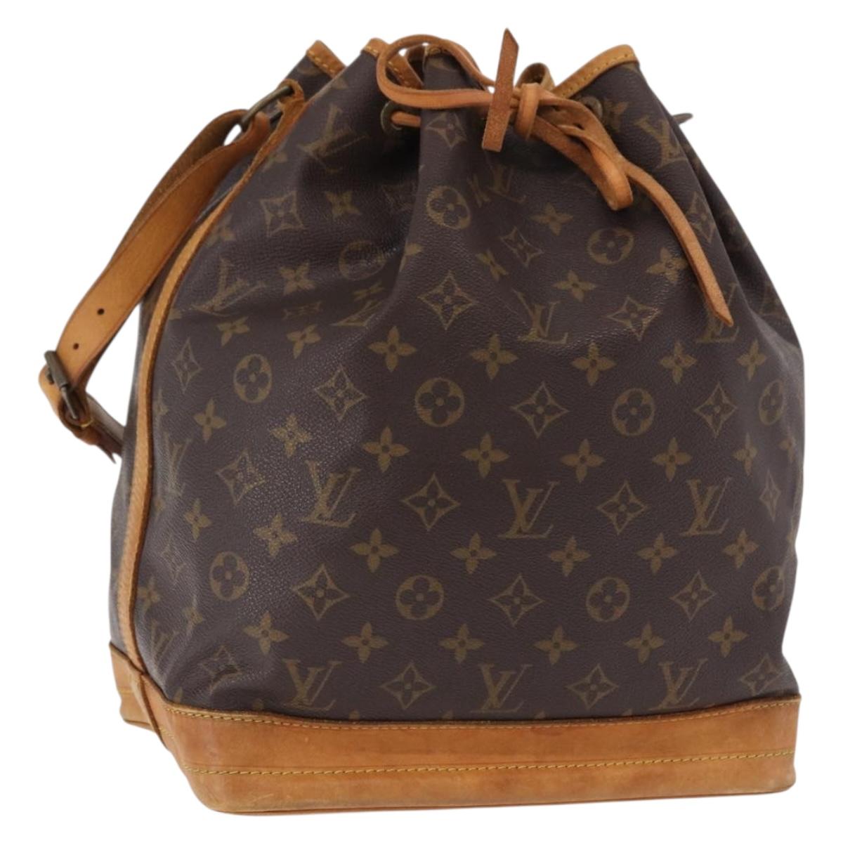 LOUIS VUITTON Monogram Noe Shoulder Bag M42224 LV Auth 191319