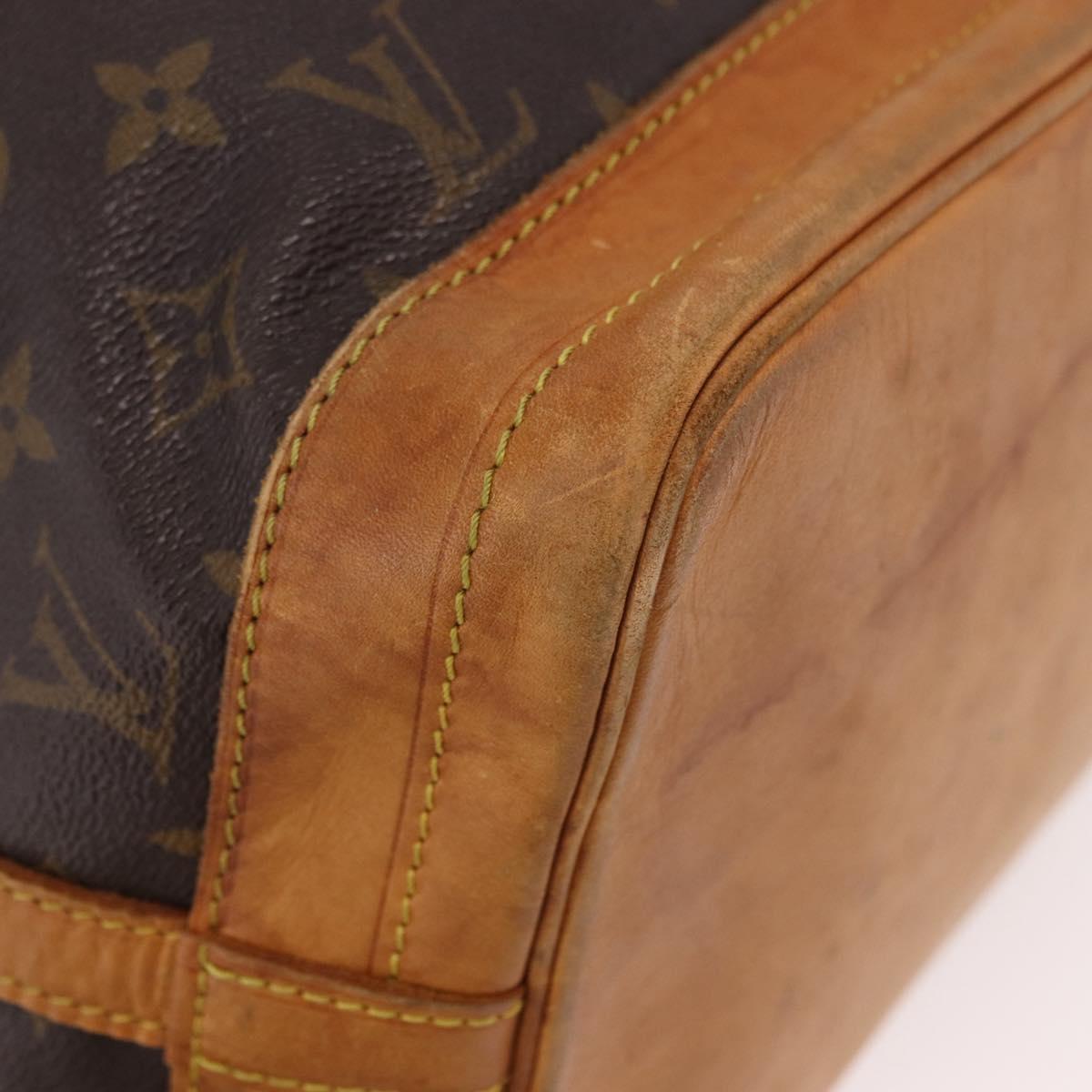 LOUIS VUITTON Monogram Noe Shoulder Bag M42224 LV Auth 191319