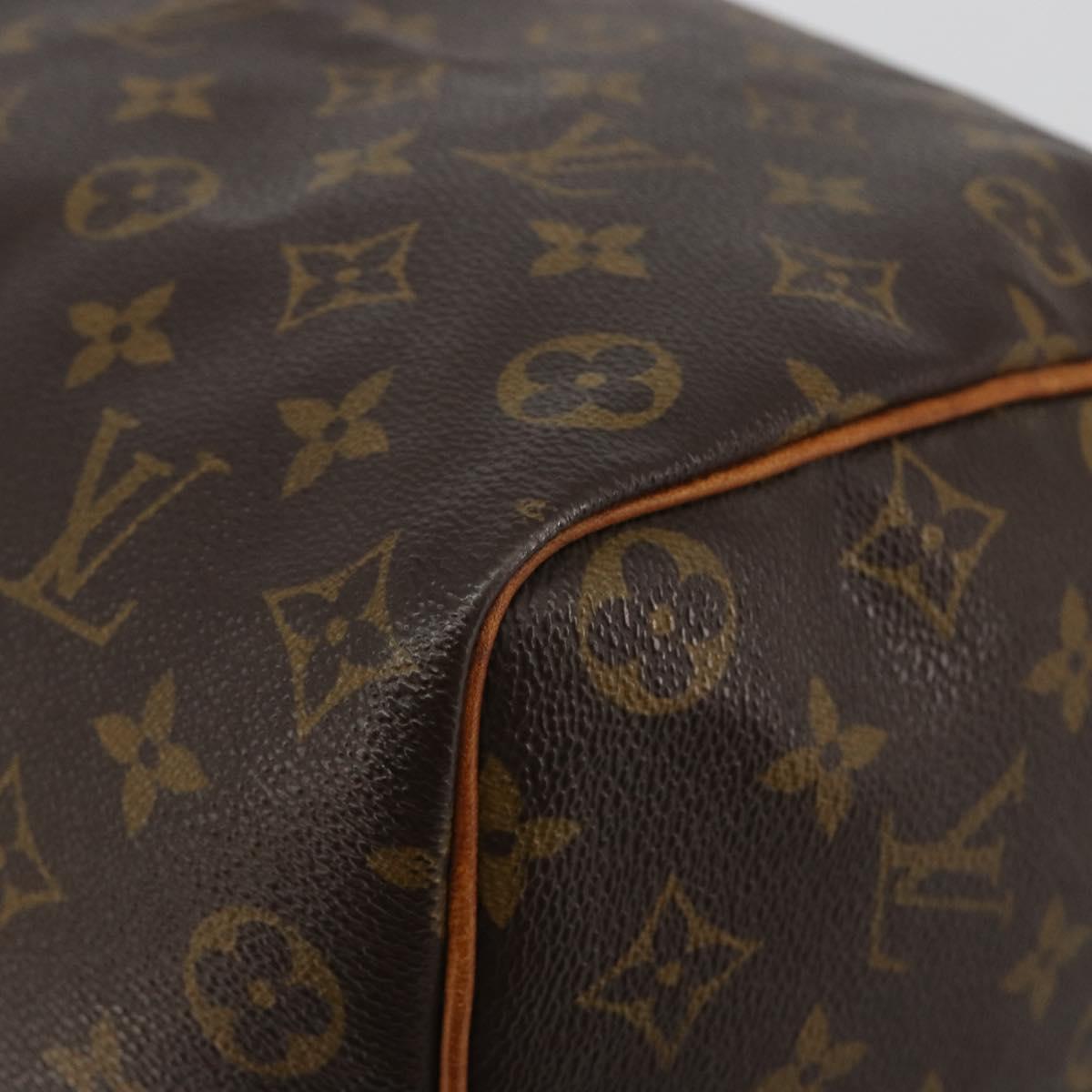 LOUIS VUITTON Monogram Speedy 30 Hand Bag M41526 LV Auth 191321