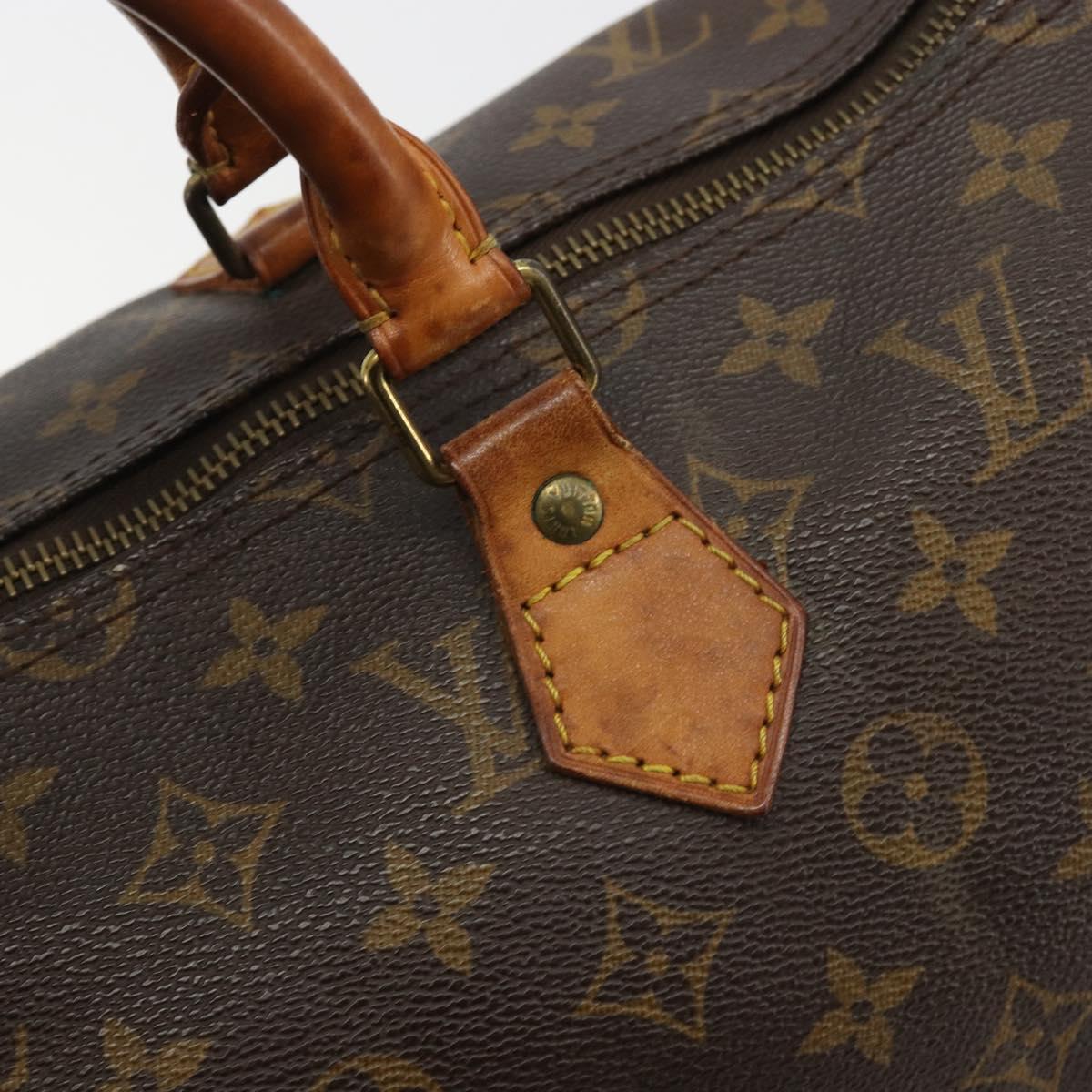 LOUIS VUITTON Monogram Speedy 30 Hand Bag M41526 LV Auth 191321