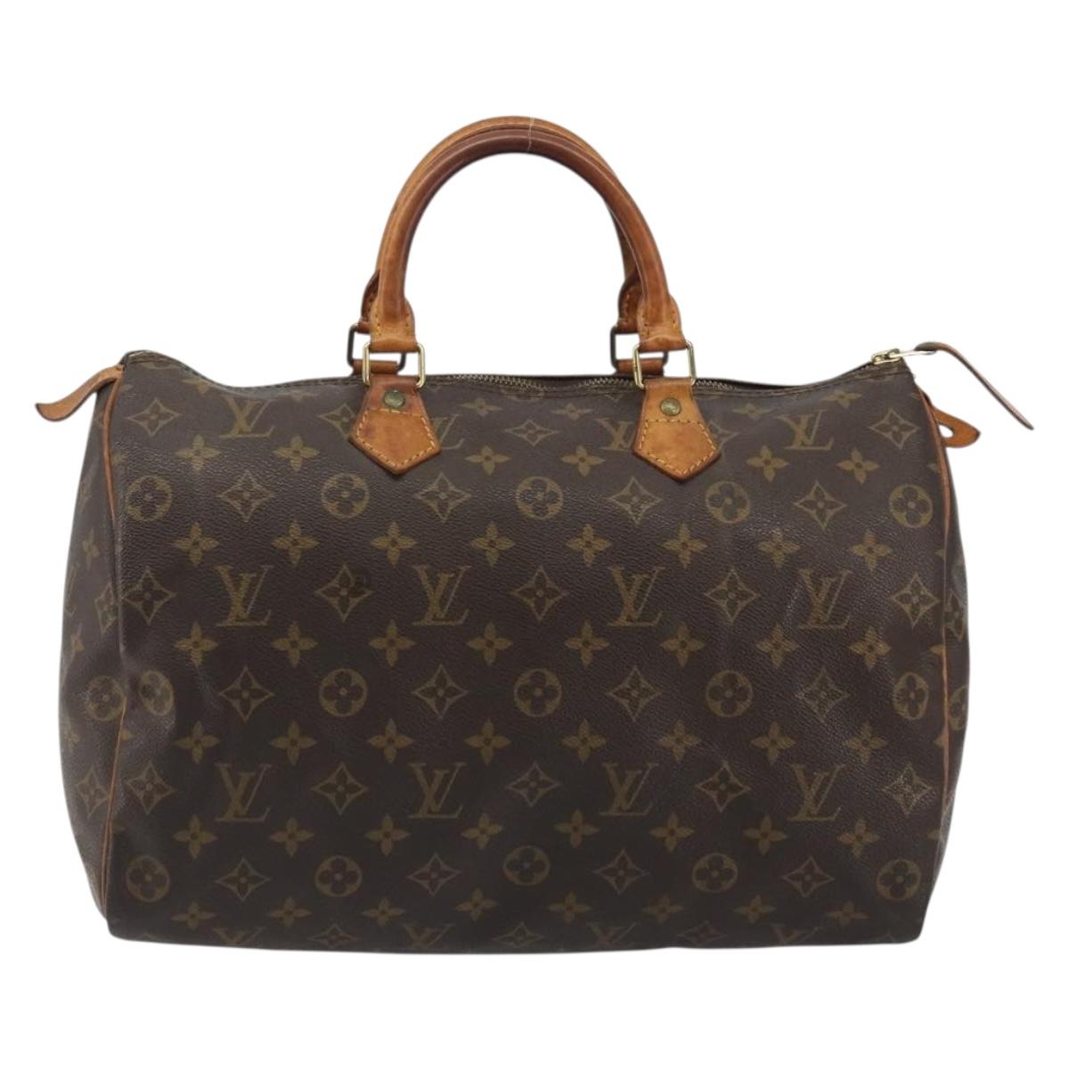 LOUIS VUITTON Monogram Speedy 30 Hand Bag M41526 LV Auth 191321