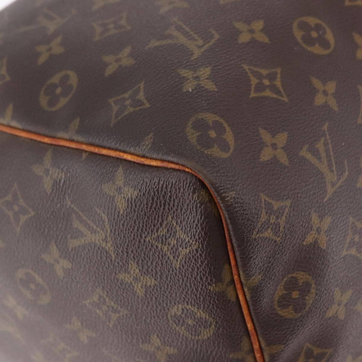 LOUIS VUITTON Monogram Keepall 50 Boston Bag M41426 LV Auth 191322