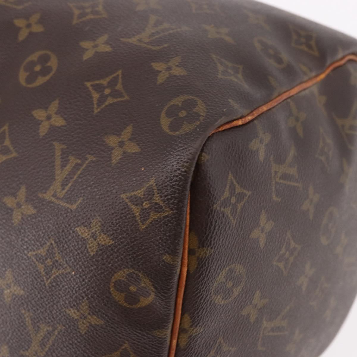 LOUIS VUITTON Monogram Keepall 50 Boston Bag M41426 LV Auth 191322