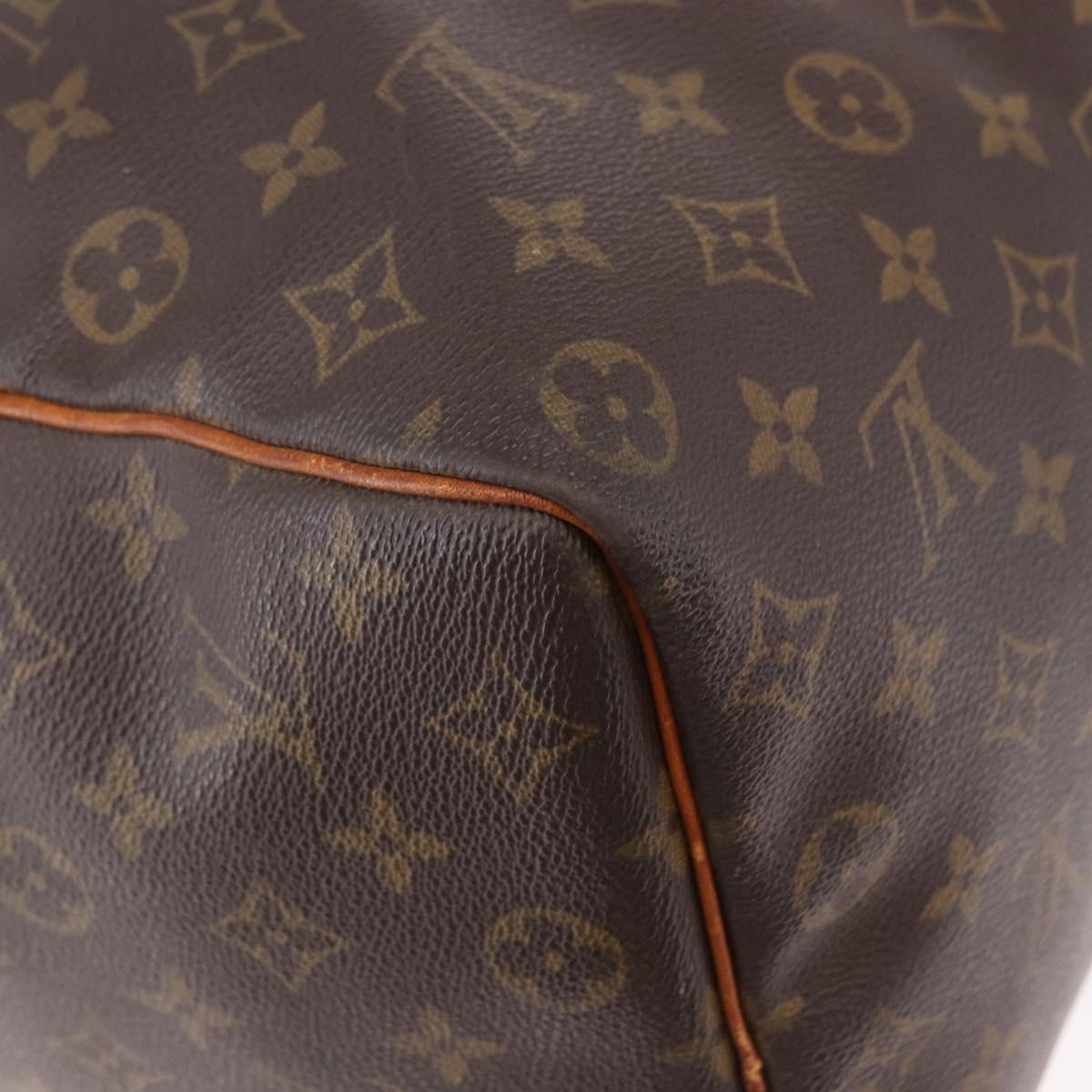 LOUIS VUITTON Monogram Keepall 50 Boston Bag M41426 LV Auth 191322