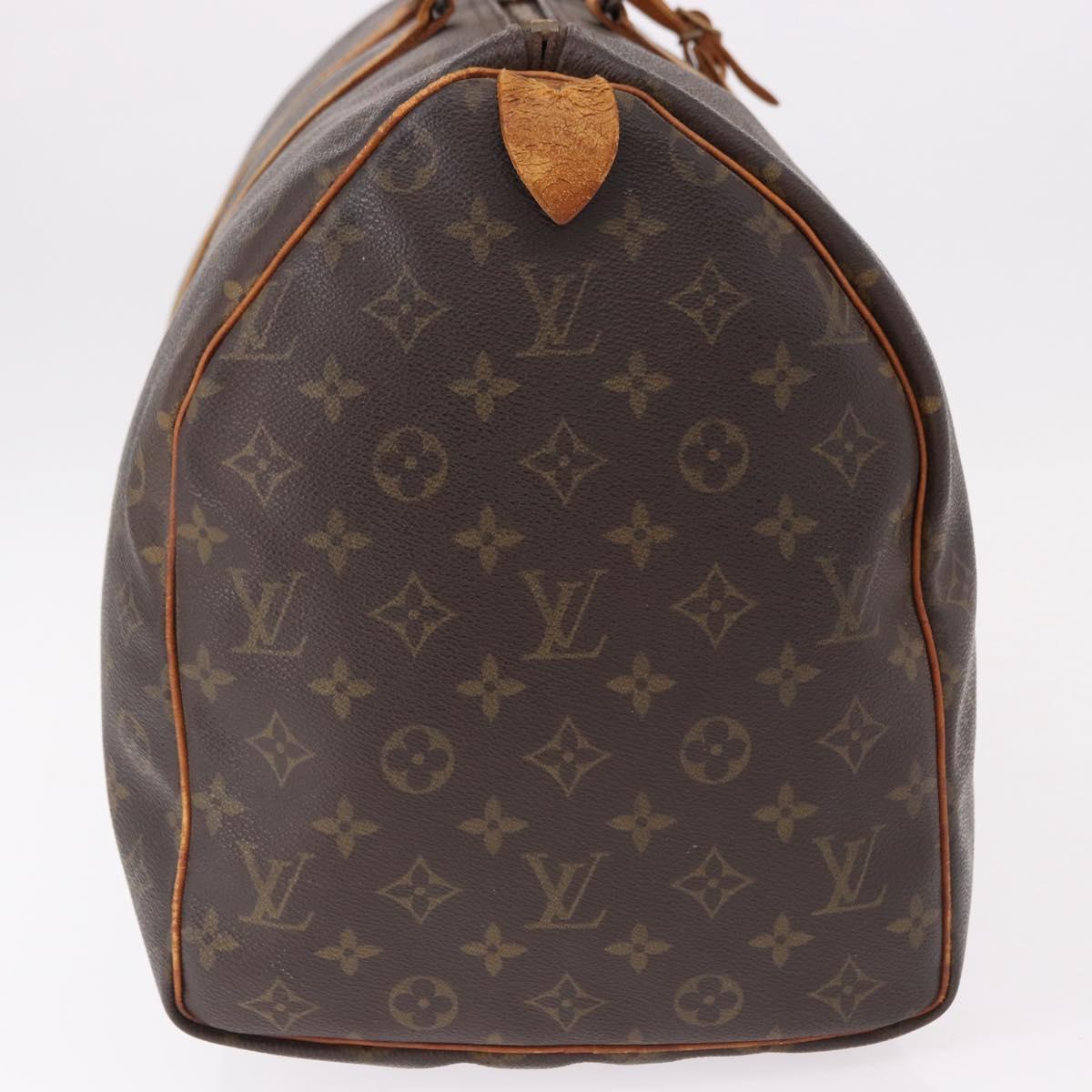 LOUIS VUITTON Monogram Keepall 50 Boston Bag M41426 LV Auth 191322