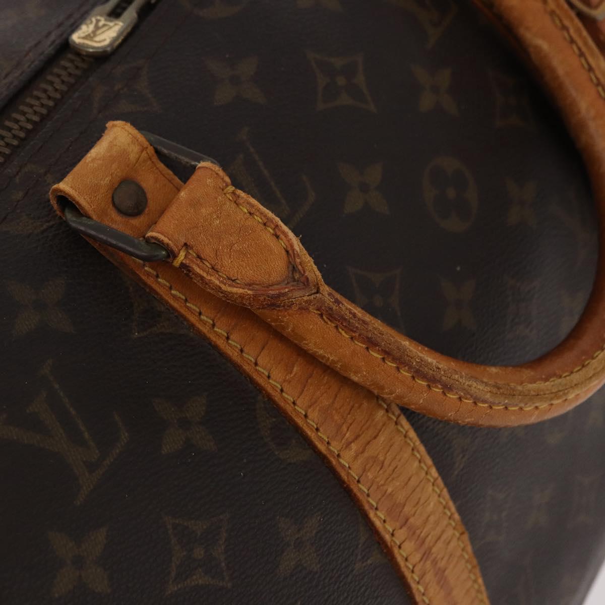 LOUIS VUITTON Monogram Keepall 50 Boston Bag M41426 LV Auth 191322