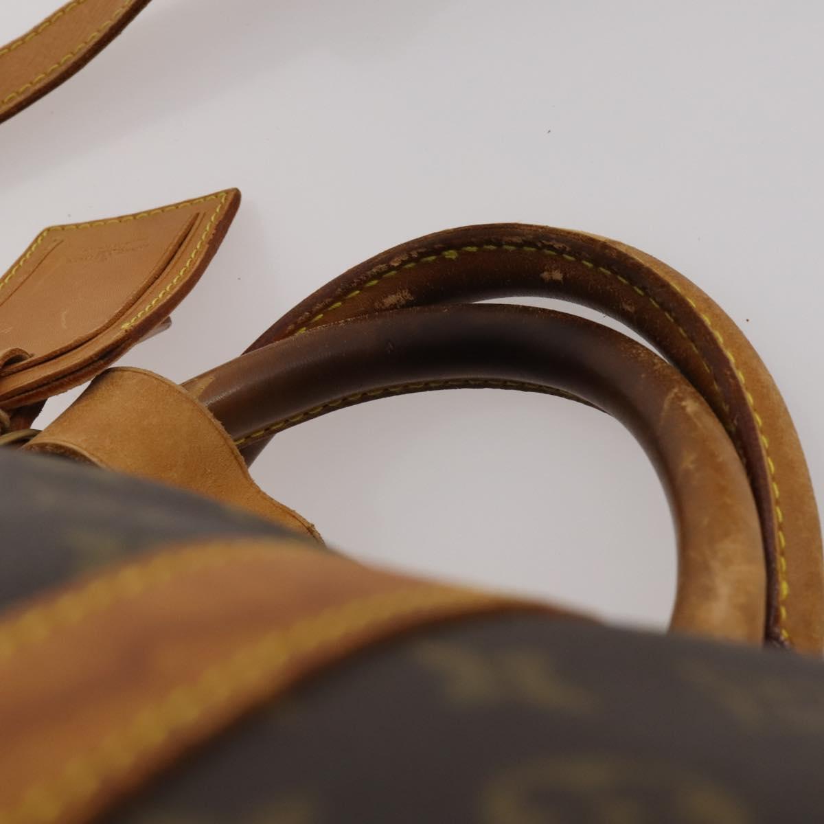 LOUIS VUITTON Monogram Keepall Bandouliere 60 Boston Bag M41412 LV Auth 191323
