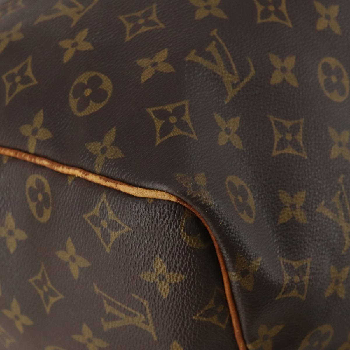 LOUIS VUITTON Monogram Keepall Bandouliere 60 Boston Bag M41412 LV Auth 191323