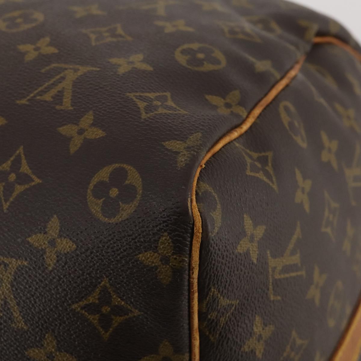 LOUIS VUITTON Monogram Keepall Bandouliere 60 Boston Bag M41412 LV Auth 191323