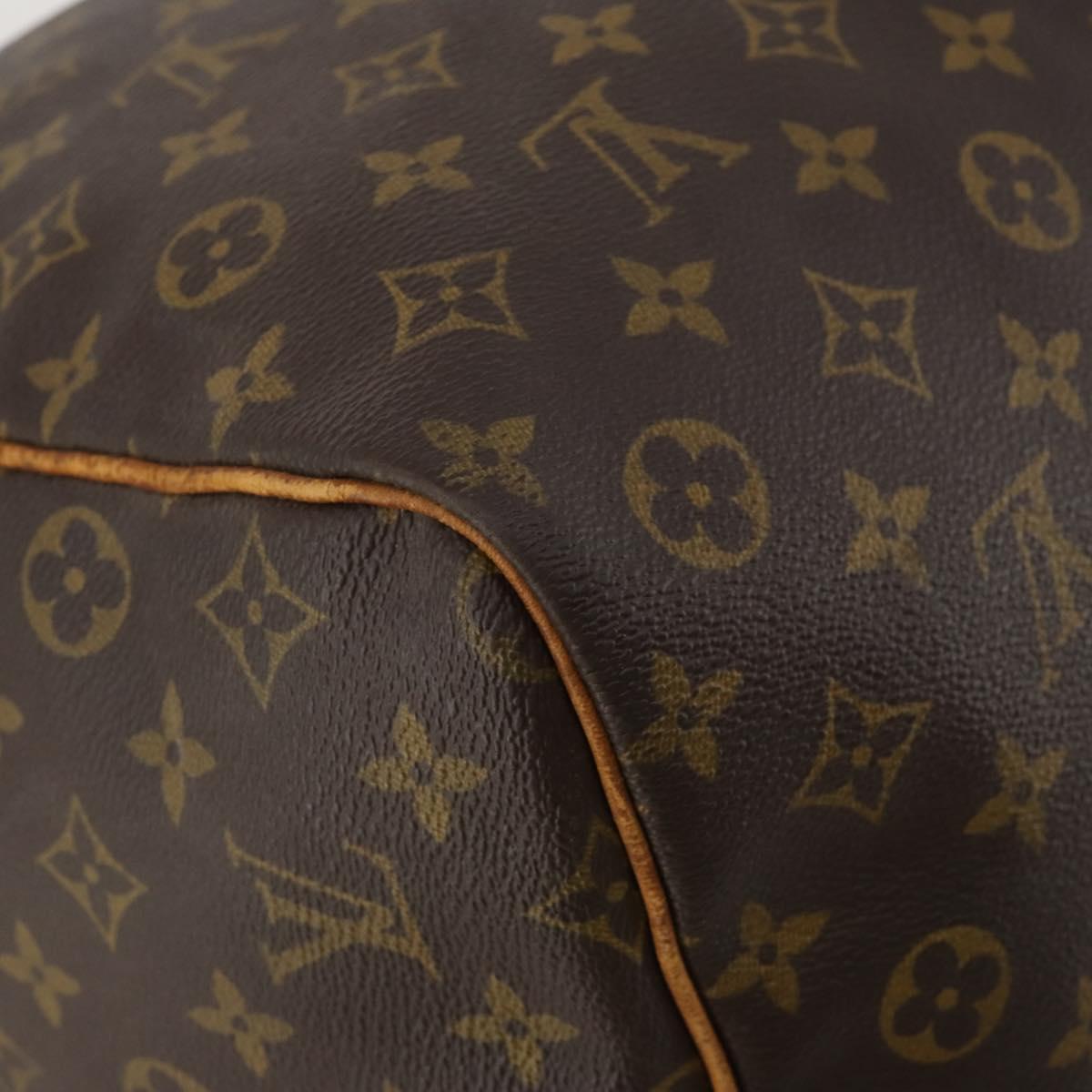 LOUIS VUITTON Monogram Keepall Bandouliere 60 Boston Bag M41412 LV Auth 191323