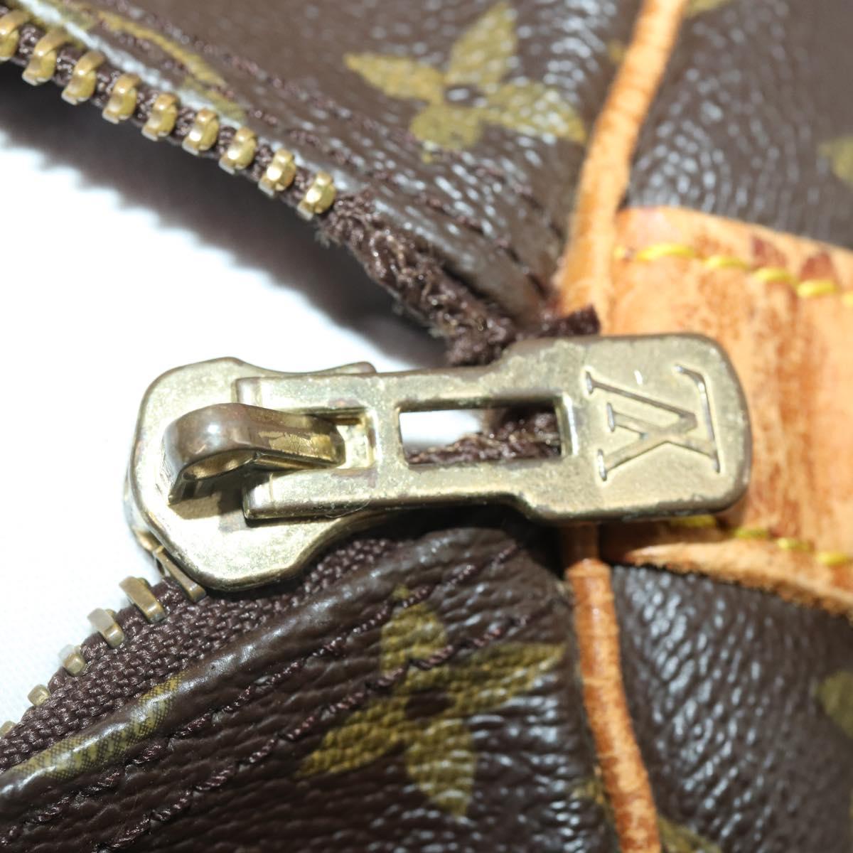 LOUIS VUITTON Monogram Keepall Bandouliere 60 Boston Bag M41412 LV Auth 191323