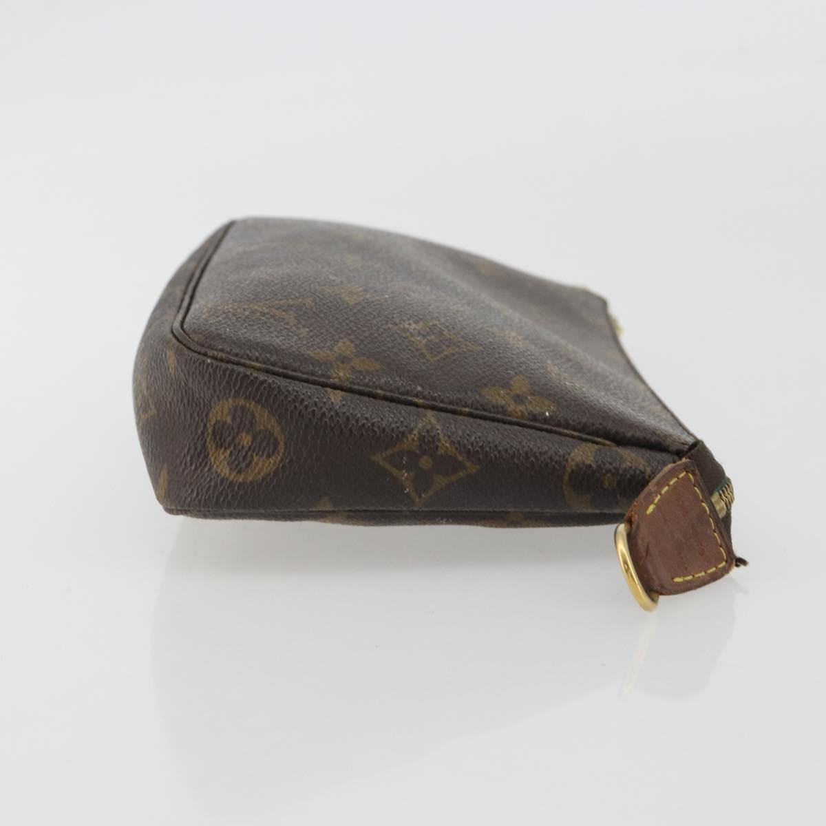 LOUIS VUITTON Monogram Pochette Accessoires Pouch M51980 LV Auth 191325