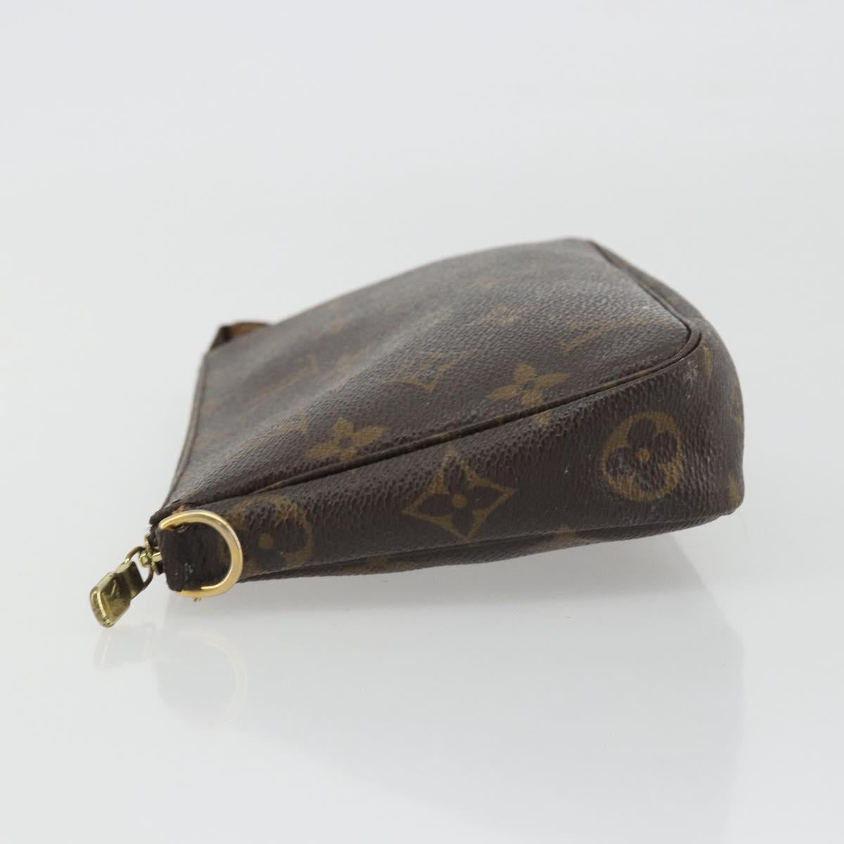 LOUIS VUITTON Monogram Pochette Accessoires Pouch M51980 LV Auth 191325
