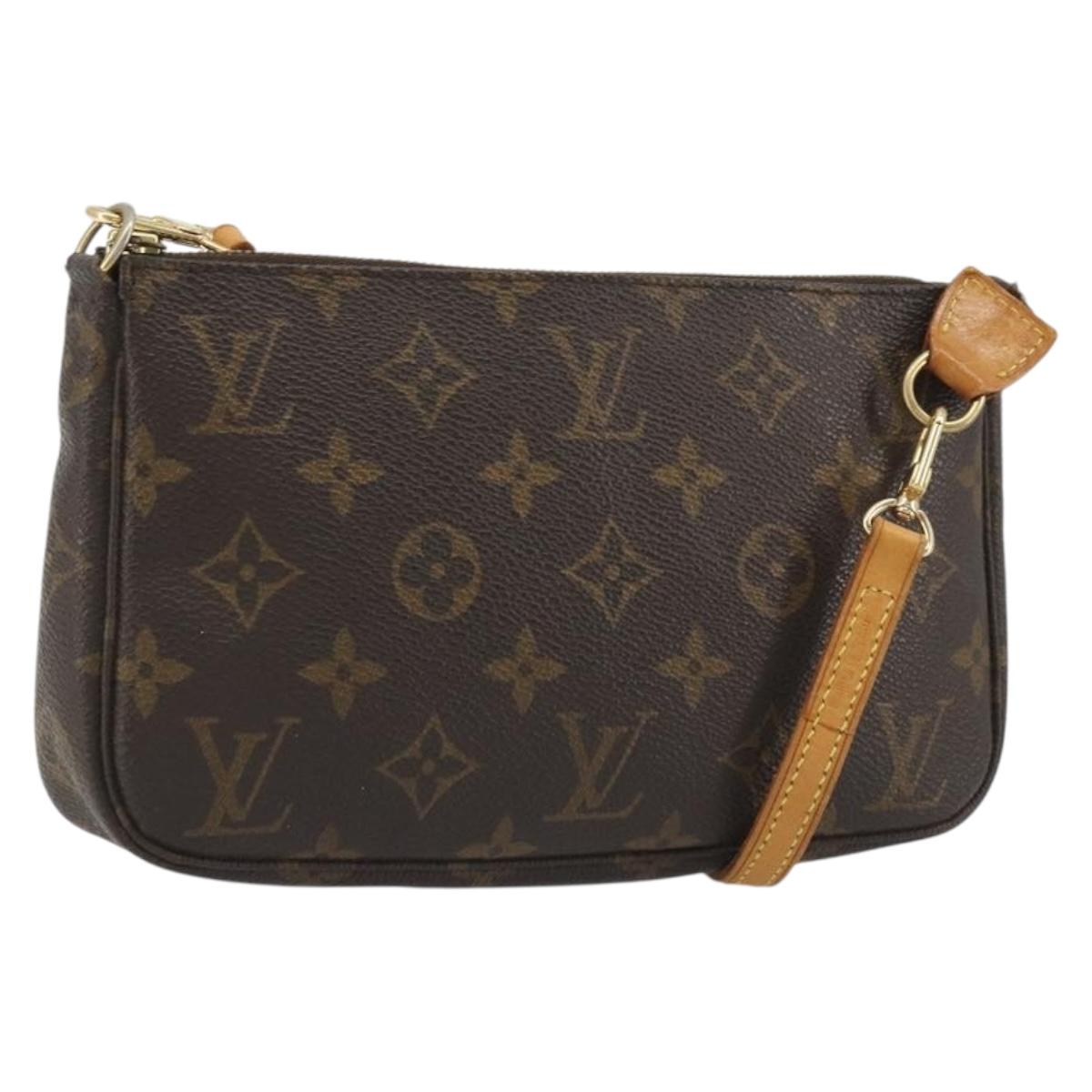 LOUIS VUITTON Monogram Pochette Accessoires Pouch M51980 LV Auth 191326A