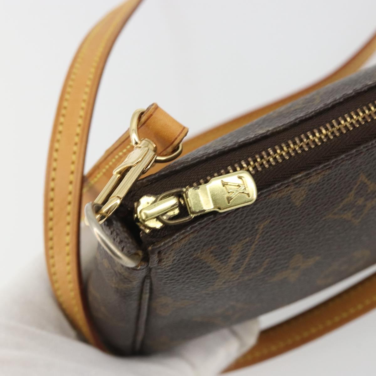 LOUIS VUITTON Monogram Pochette Accessoires Pouch M51980 LV Auth 191326A